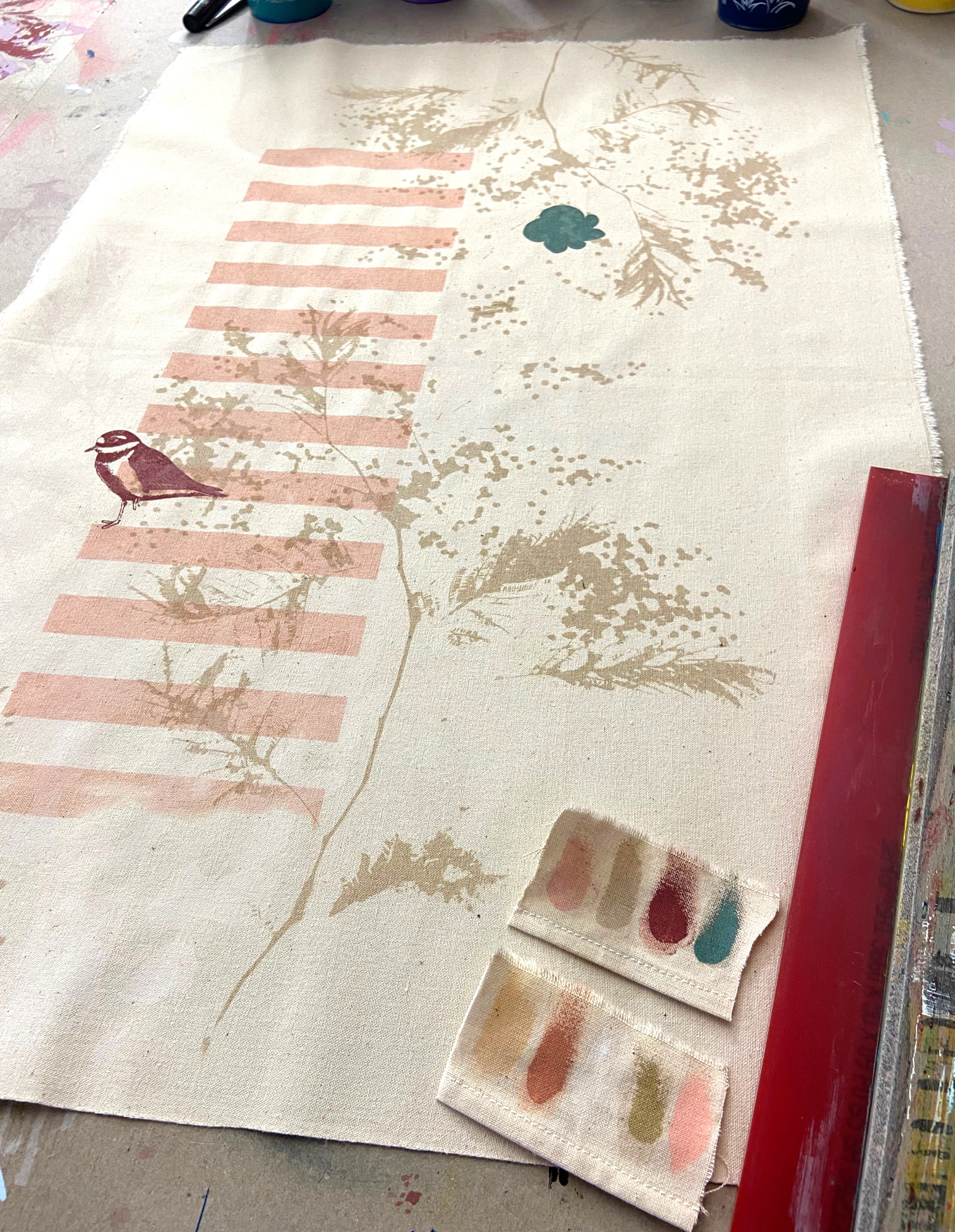 Sérigraphie encres pigmentaires bio