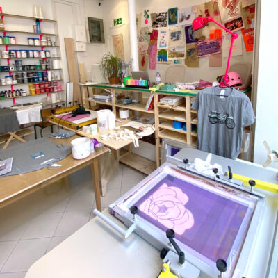 Atelier de sérigraphie en autonomie